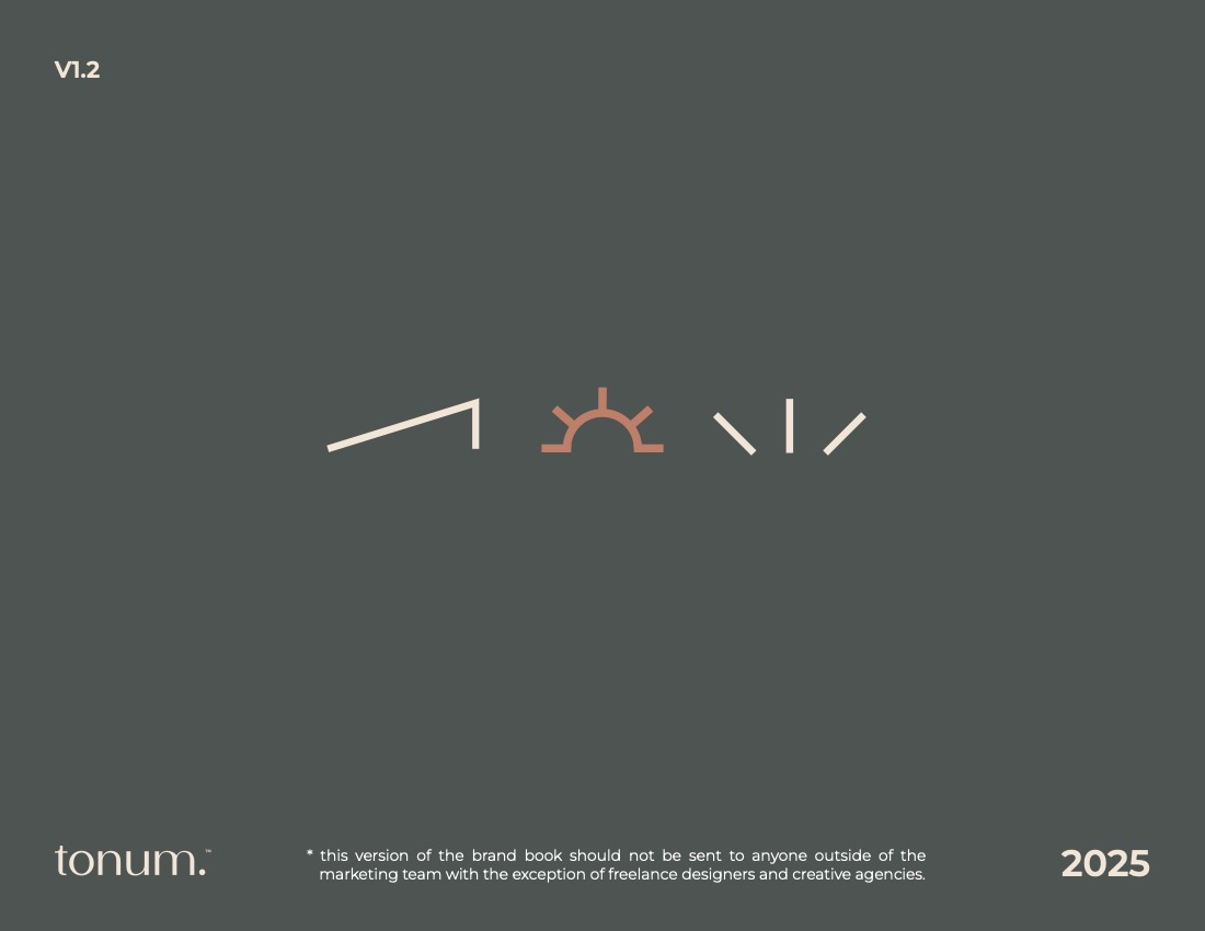Tonum brand book, page 1 of 72